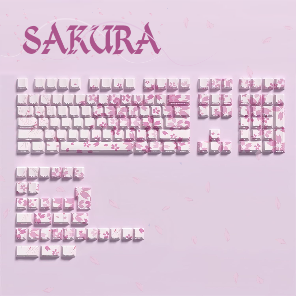 SAKURA KEYCAPS