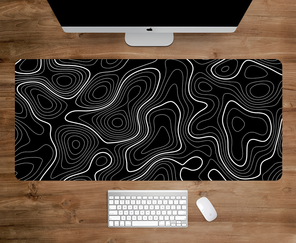 BLACK TOPOGRAPHY
