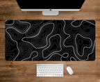 BLACK TOPOGRAPHY