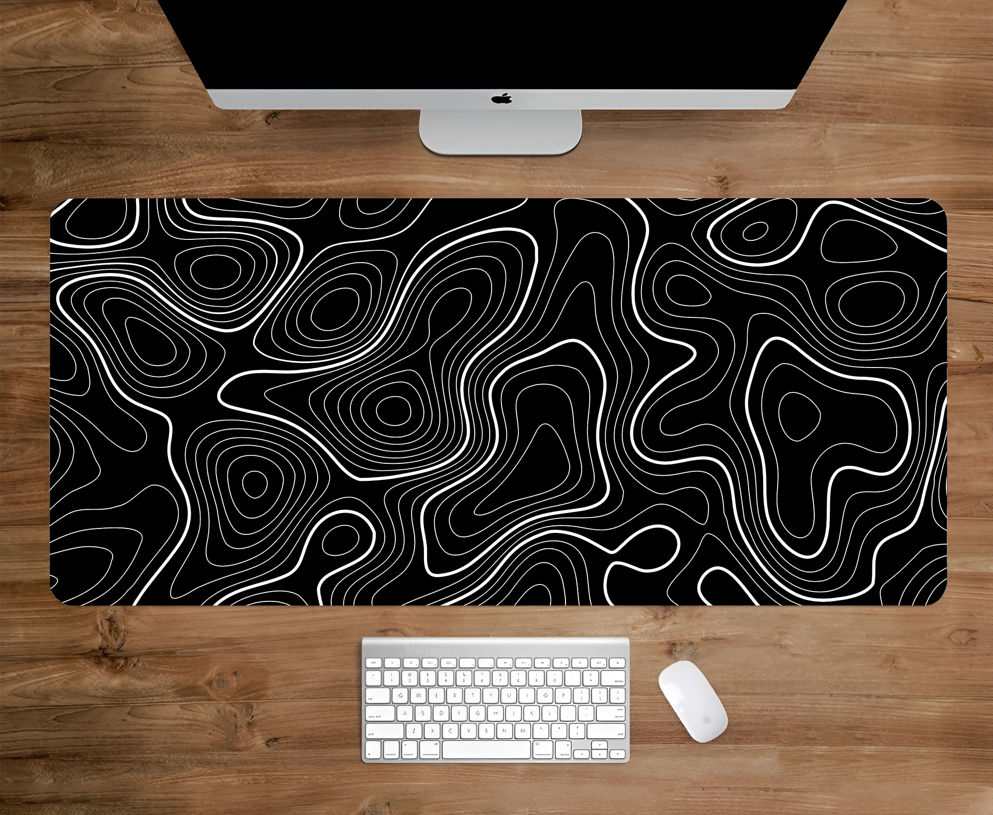 BLACK TOPOGRAPHY