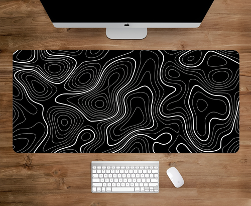 BLACK TOPOGRAPHY